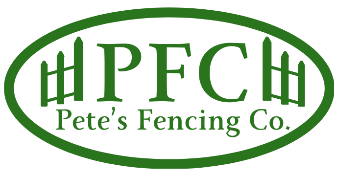 Pete's Fencing Company Logo